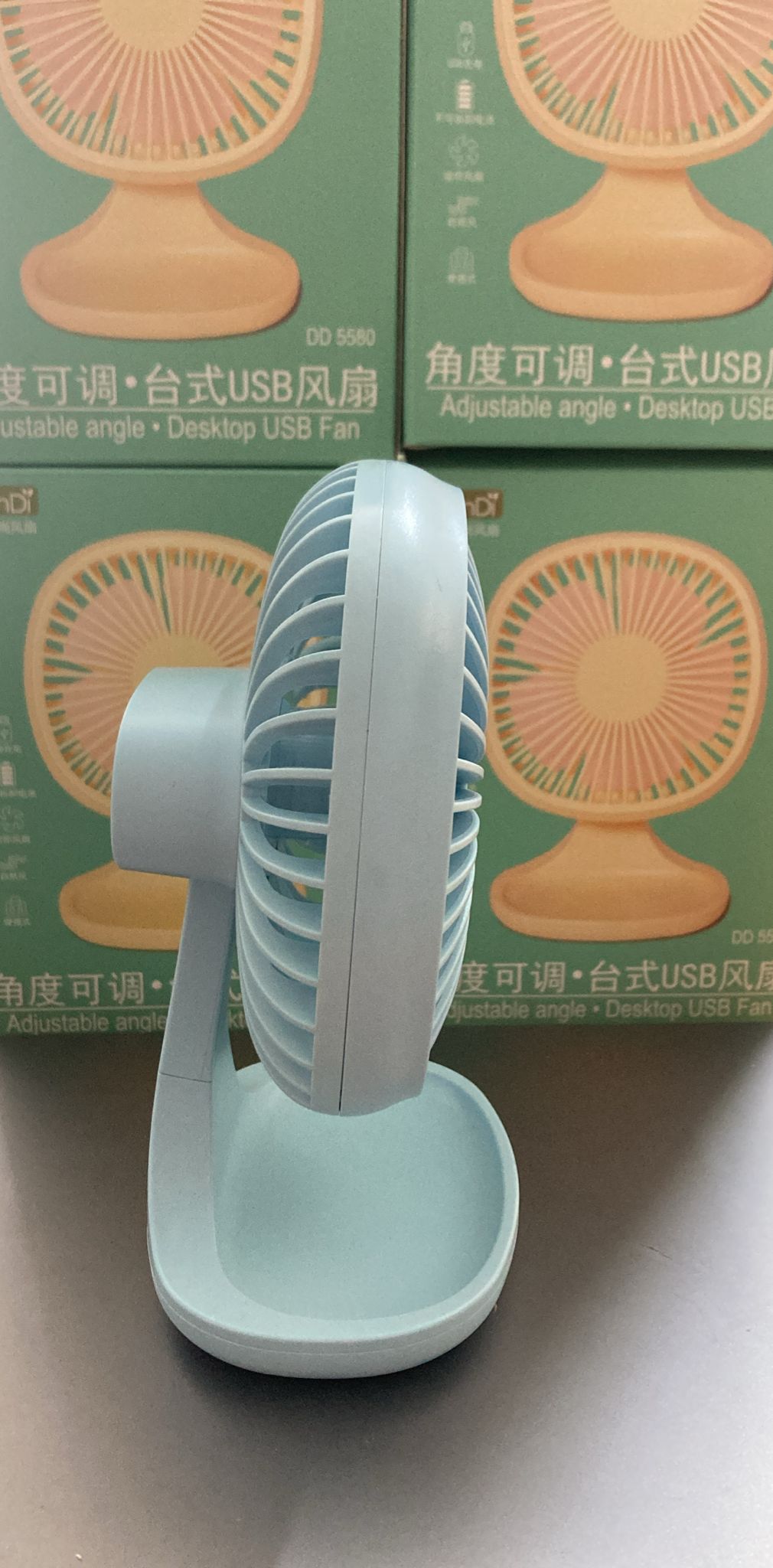 Bilişim Burada YM88192A DD5580 Masaüstü Oynar Başlıklı Fan Mavi